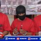 3 pelaku curanmor 5 TKP  yang berhasil diamankan Satreskrim Polres Sampang.