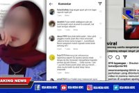 Unggahan video selegram Novita Sari yang menyebutkan 