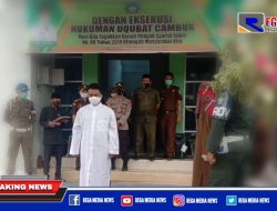 Pelanggar Syariat Islam di Aceh Selatan Dihukum Cambuk