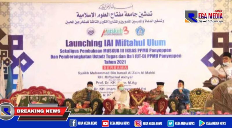 Acara Muskub 3 Miftahul Ulum Panyepen, Selasa (1/6/21).