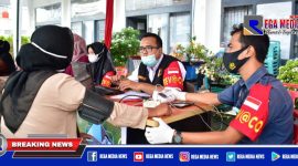 Pendataan bagi masyarakt saat dilakukan dan mengikuti vaksinasi covid-19 secara massal.