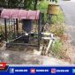 Mesin pompa air milik warga Lhokeutapang yang tersambung dengan pipa saluran PDAM Tirta Naga.