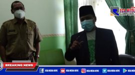 Anggota DPRD Bangkalan (H. Subaidi) saat menemui Kepala Dinas Kesehatan Bangkalan.