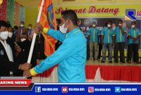 Prosesi pelantikan ketua dan pengurus Askab PSSI dan Persal Aceh Selatan.