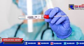 Ilustrasi rapid test antigen.