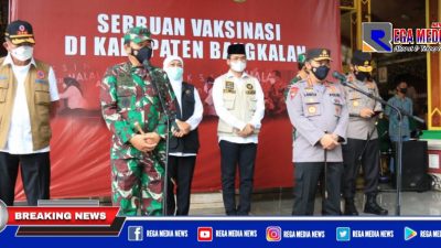 Panglima TNI dan Kapolri Kunjungi Bangkalan Rangkul Tokoh Agama Atasi Covid-19