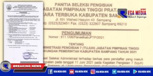 Lamar Calon Kepala Dinas, 31 ASN di Sampang Lolos Seleksi Administrasi