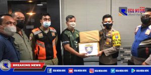 Brigade Bonek Datangi Mapolsek Mulyorejo