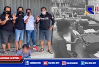 Team Dhemit Satreskrim Polres Sampang didampingi Tim Jatanras Polres Metro Tangerang, saat berhasil menangkap Abd.Hari (DPO) pelaku pencabulan anak dibawah umur.