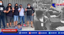Team Dhemit Satreskrim Polres Sampang didampingi Tim Jatanras Polres Metro Tangerang, saat berhasil menangkap Abd.Hari (DPO) pelaku pencabulan anak dibawah umur.