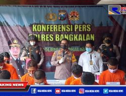 Pelaku Kejahatan di Bangkalan Diringkus Polisi