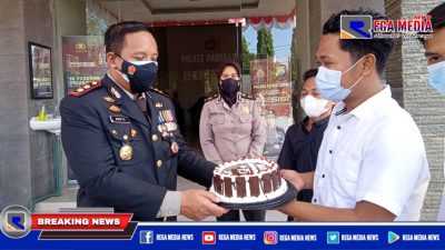 HUT Bhayangkara ke-75, JCP Beri Kejutan untuk Kapolres Pamekasan