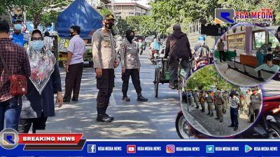 Ops Yustisi PPKM Darurat, Polsek Semampir Himbau Warga Agar Patuhi Prokes