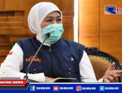 Gubernur Khofifah Minta Maaf Penanganan Covid-19 di Jatim Belum Memuaskan