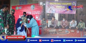 Usai Sosialisasi, Warga Desa Sawah Tengah Sampang Antusias Suntik Vaksinasi Covid-19