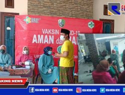 Kompak, Tim Gugus Covid-19 Robatal Pantau Vaksinasi di Desa Gunung Rancak