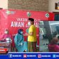 Situasi saat pelaksanaan vaksinasi di Desa Gunung Rancak, Kecamatan Robatal, Sampang.