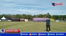 Rumah Sakit Darurat di lapangan Wijaya Kusuma Sampang.