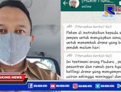 Beredar Isu Drone Semprotkan Virus ke Pesantren di Madura, Ini Kata Kadiskominfo Sampang