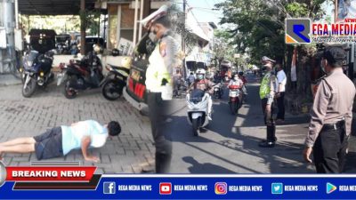 Tak Wajar Pakai Masker, 9 Warga Surabaya Ditindak