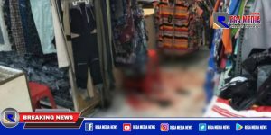 Terjadi Pembacokan di Pasar Kapasan Surabaya