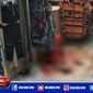 Tempat Kejadian Perkara (TKP) pembacokan di lantai 2, Pasar Kapasan, Surabaya.
