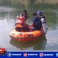 Tim dari BPBD Sampang saat melakukan pencarian terhadap korban tenggelam di Embung, Desa Pandiyangan.