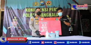 Polisi Ringkus Seorang Kakek di Bangkalan