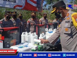 Polres Pamekasan Pasok Dukungan Perlengkapan di 189 KTS