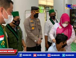 HMI Lhokseumawe Aceh Utara Buka Gerai Vaksin