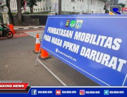 Pemerintah Perpanjang PPKM Level 4 hingga 9 Agustus