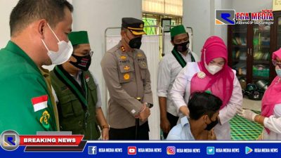 HMI Lhokseumawe Aceh Utara Buka Gerai Vaksin