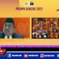 Pengenalan Kehidupan Kampus Mahasiswa Baru (PKKMB) Sakera tahun 2021 Universitas Trunojoyo Madura (UTM) secara daring.