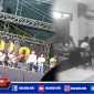Saat berlangsungnya orkes di Desa Banjar Tabulu. Terpisah, penyelengara hajatan menjalani sidang di Pengadilan Negeri Sampang.