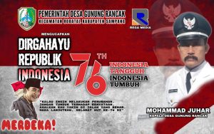 Pemdes Gunung Rancak: Dirgahayu Republik Indonesia Ke 76