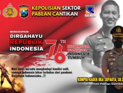 Kapolsek Pabean Cantikan: Dirgahayu Republik Indonesia Ke 76