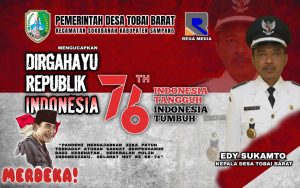 Pemdes Tobai Barat: Dirgahayu Republik Indonesia Ke 76