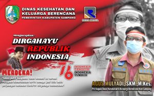Plt Kadinkes & KB Sampang: Dirgahayu Republik Indonesia Ke 76