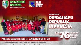 Plt Kepala Puskesmas Robatal dan Staf.