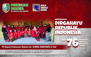 Plt Kapuskesmas Robatal: Dirgahayu Republik Indonesia Ke 76