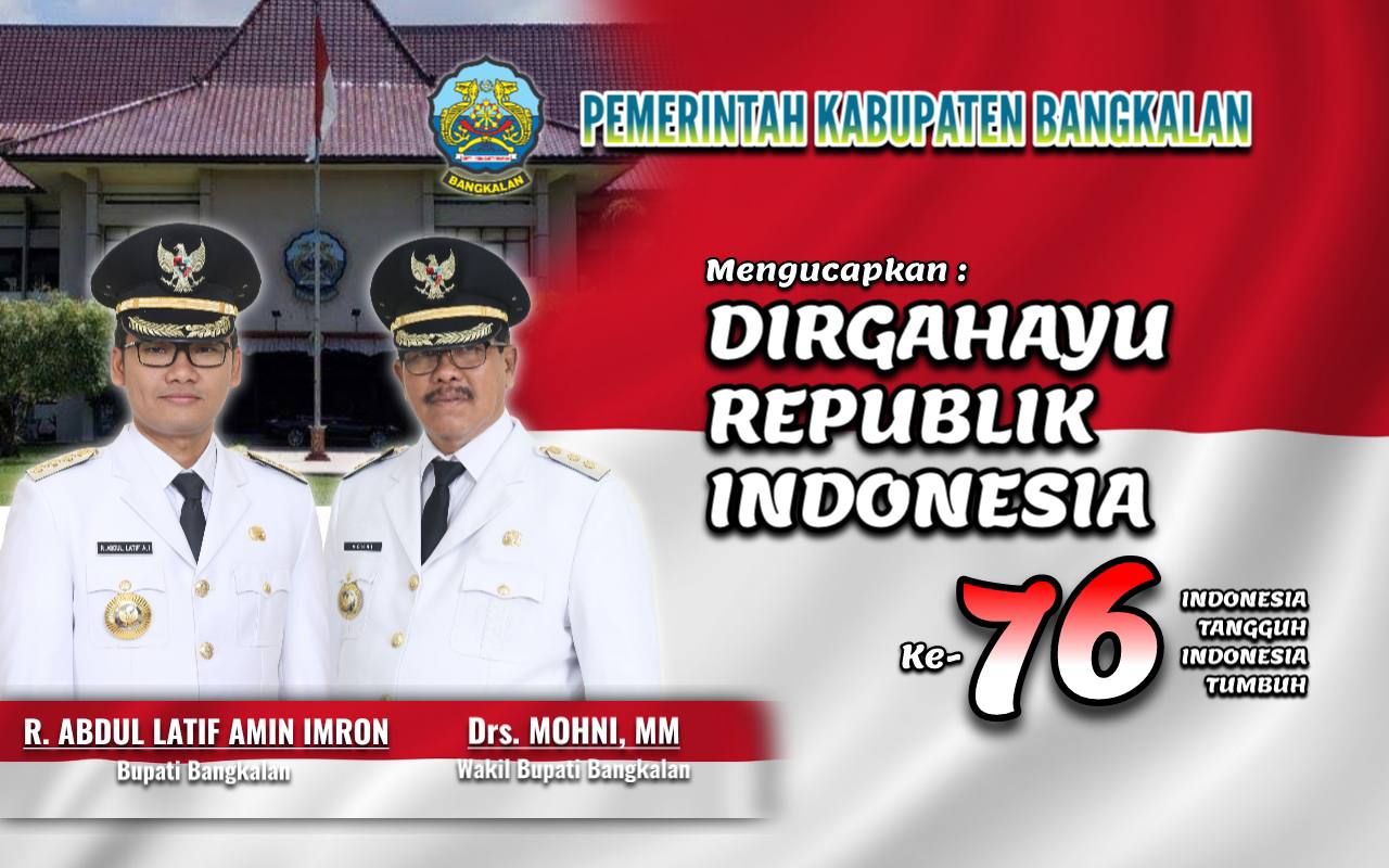 Pemkab Bangkalan: Dirgahayu Republik Indonesia Ke 76 ...