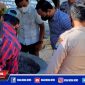 Tampak sejumlah petugas dari kepolisian dan tim BPBD saat berada dilokasi kejadian.