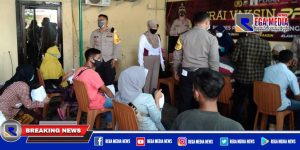 Polsek Pabean Cantikan Buka Gerai Vaksin Presisi