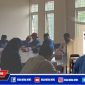 Aktivis PMII saat audiensi ke kantor Dinas PUPR Bangkalan.