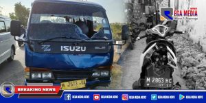 Diseruduk Mini Bus, Warga Sejati Sampang Tewas