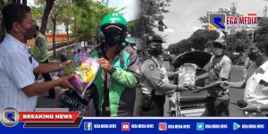 Tukang Becak & Ojol Jadi Sasaran Pembagian Sembako