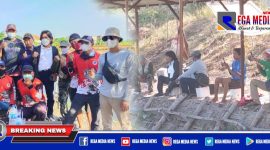Anggota DPRD Kota Surabaya (H. Budi Laksono) pantau langsung kegiatan lomba mancing warga Sememi Benowo.