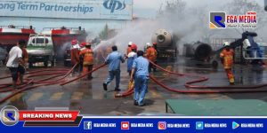 Truk LPG di Surabaya Meledak