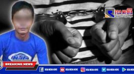 Inisial DA yang diamankan anggota Satresnarkoba Polresta Sidoarjo.