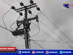 Hendak Lakukan Perbaikan, Petugas PLN Terpental dari Tiang Listrik